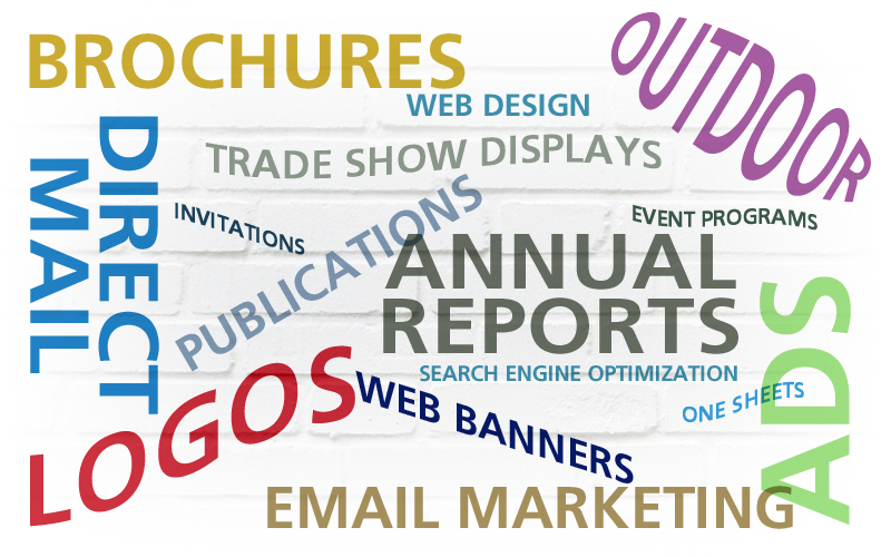 brochures ads websites annual reports design